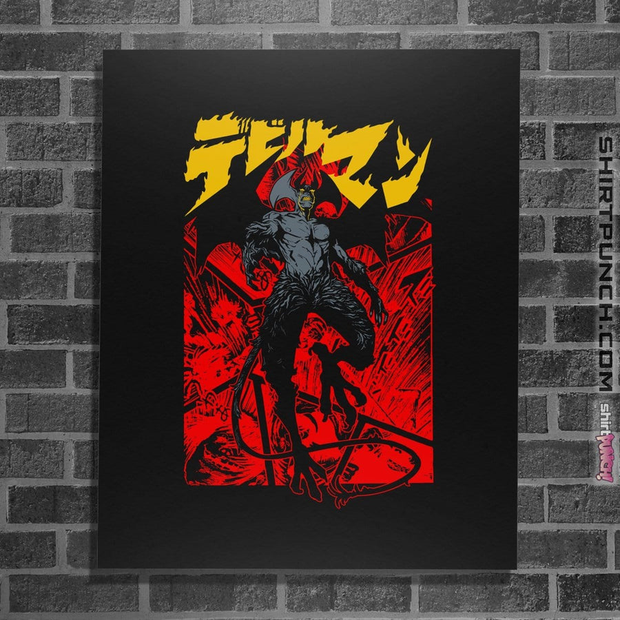 Shirts Posters / 4"x6" / Black Debiruman