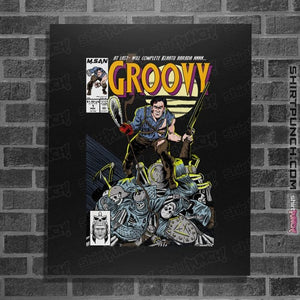 Secret_Shirts Posters / 4"x6" / Black Groovy Comics