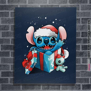 Daily_Deal_Shirts Posters / 4"x6" / Navy The Christmas Experiment