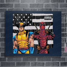 Load image into Gallery viewer, Secret_Shirts Posters / 4&quot;x6&quot; / Navy Merconia!
