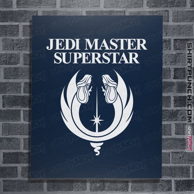 Secret_Shirts Posters / 4"x6" / Navy J.M. Superstar