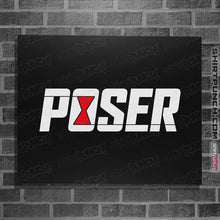 Load image into Gallery viewer, Secret_Shirts Posters / 4&quot;x6&quot; / Black Poser
