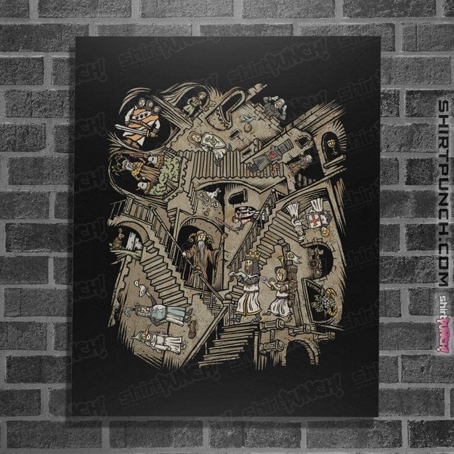 Daily_Deal_Shirts Posters / 4"x6" / Black Most Of The Monty