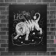 Load image into Gallery viewer, Secret_Shirts Posters / 4&quot;x6&quot; / Black The Liger
