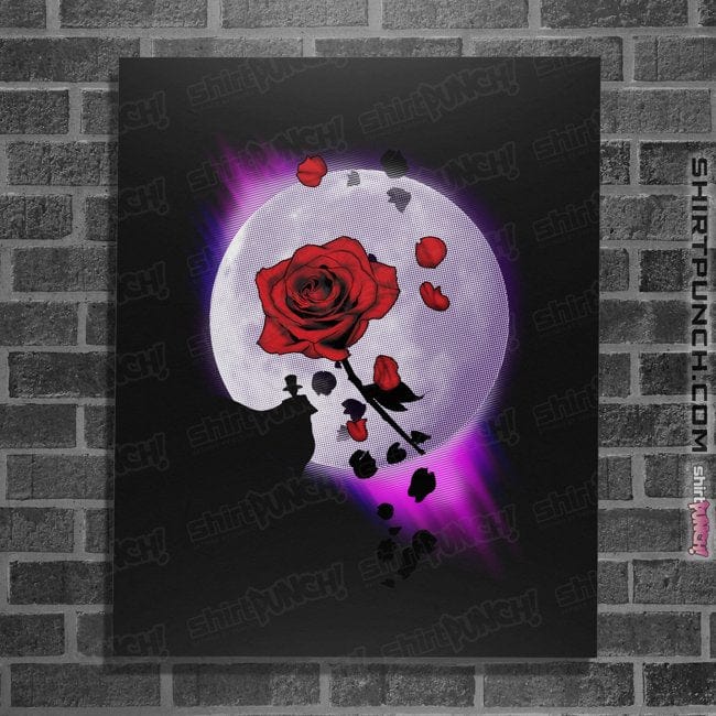Shirts Posters / 4"x6" / Black Crystal Clear Hero
