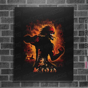 Shirts Posters / 4"x6" / Black Attack Titan