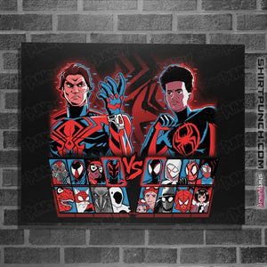 Daily_Deal_Shirts Posters / 4"x6" / Black Spider Fighter