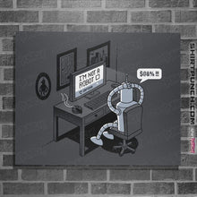 Load image into Gallery viewer, Shirts Posters / 4&quot;x6&quot; / Charcoal Robot Problems
