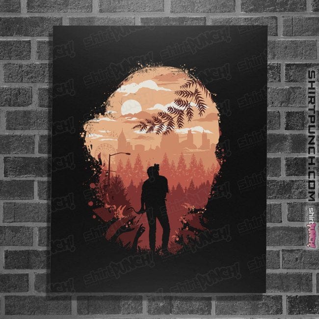 Shirts Posters / 4"x6" / Black Last Of Us 2