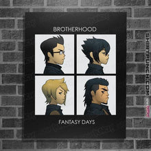Load image into Gallery viewer, Shirts Posters / 4&quot;x6&quot; / Black Brotherhood Fantasy Days
