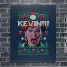 Load image into Gallery viewer, Shirts Posters / 4&quot;x6&quot; / Navy Kevin Sweater
