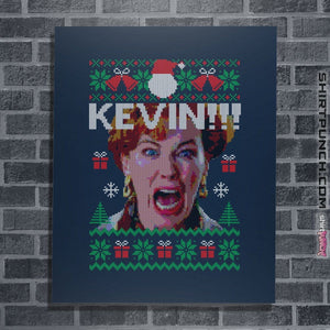 Shirts Posters / 4"x6" / Navy Kevin Sweater