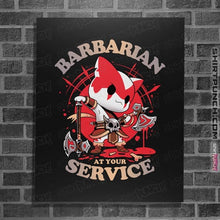 Load image into Gallery viewer, Daily_Deal_Shirts Posters / 4&quot;x6&quot; / Black Barbarian&#39;s Call
