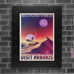 Secret_Shirts Posters / 4"x6" / Black Planet Arrakis