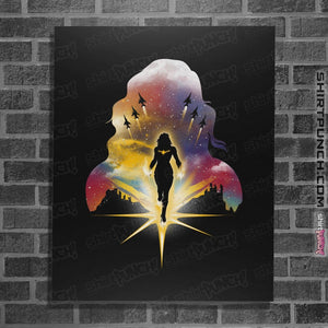 Shirts Posters / 4"x6" / Black Captain Of The Universe
