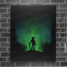 Load image into Gallery viewer, Shirts Posters / 4&quot;x6&quot; / Black Link, Hylian Warrior
