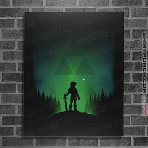 Shirts Posters / 4"x6" / Black Link, Hylian Warrior