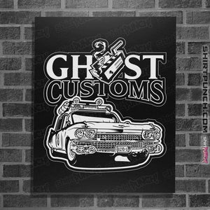 Daily_Deal_Shirts Posters / 4"x6" / Black Ghost Customs