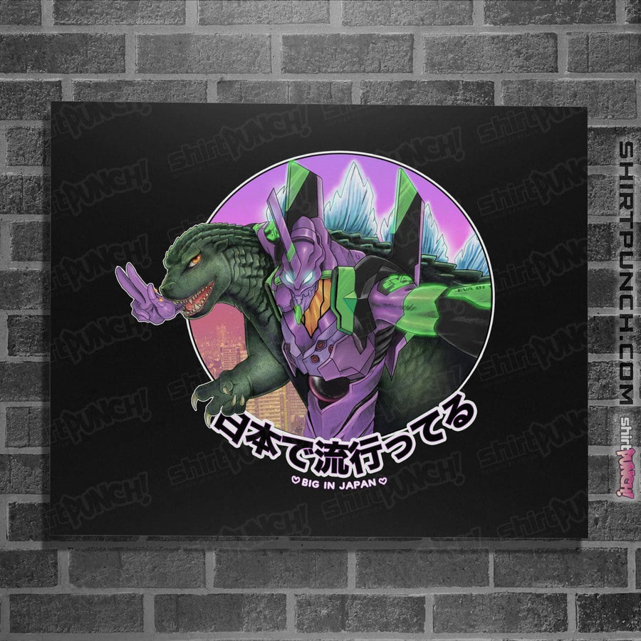 Shirts Posters / 4"x6" / Black Big in Japan