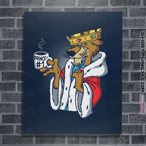 Daily_Deal_Shirts Posters / 4"x6" / Navy Prince #1