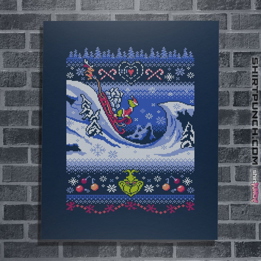 Shirts Posters / 4"x6" / Navy Cuddly As A Cactus