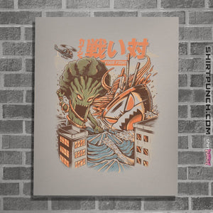 Shirts Posters / 4"x6" / Sand Kaiju Food Fight