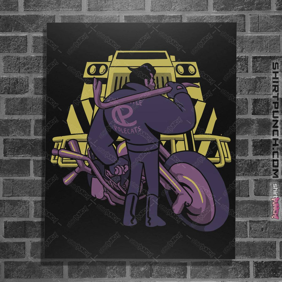 Secret_Shirts Posters / 4"x6" / Black Polecats Leader