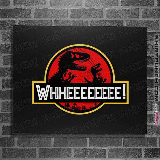 Shirts Posters / 4"x6" / Black Whheeeeeeee