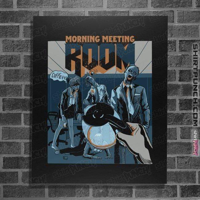 Shirts Posters / 4"x6" / Black Undead Before Decaf
