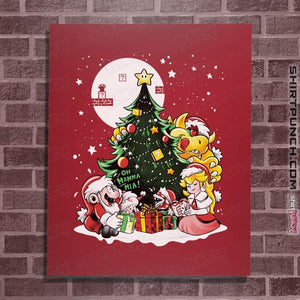 Daily_Deal_Shirts Posters / 4"x6" / Red Super Christmas