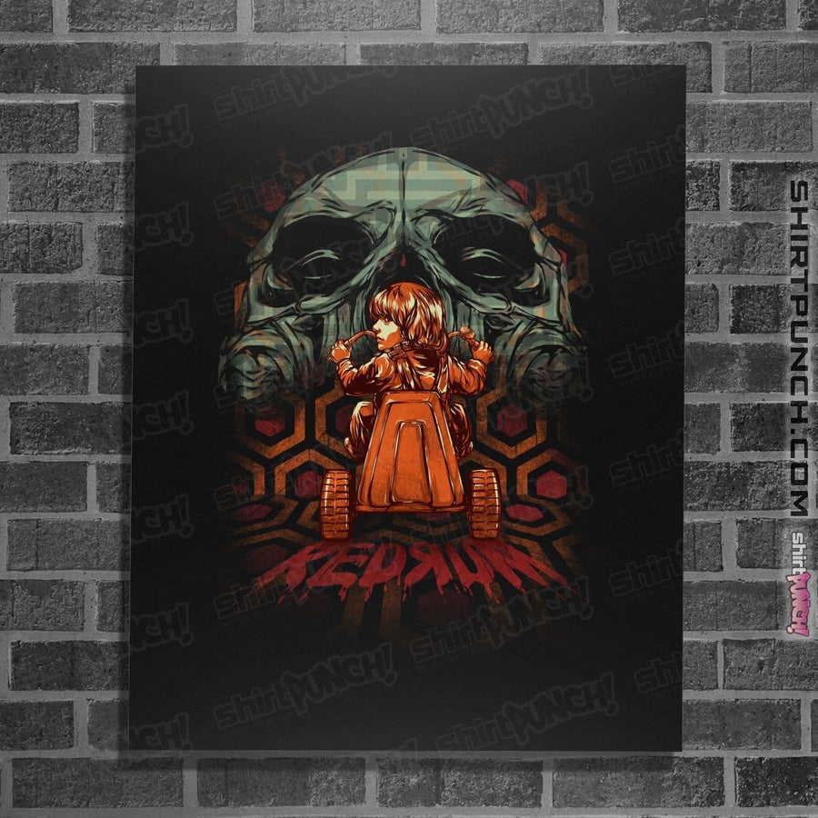 Shirts Posters / 4"x6" / Black Redrum