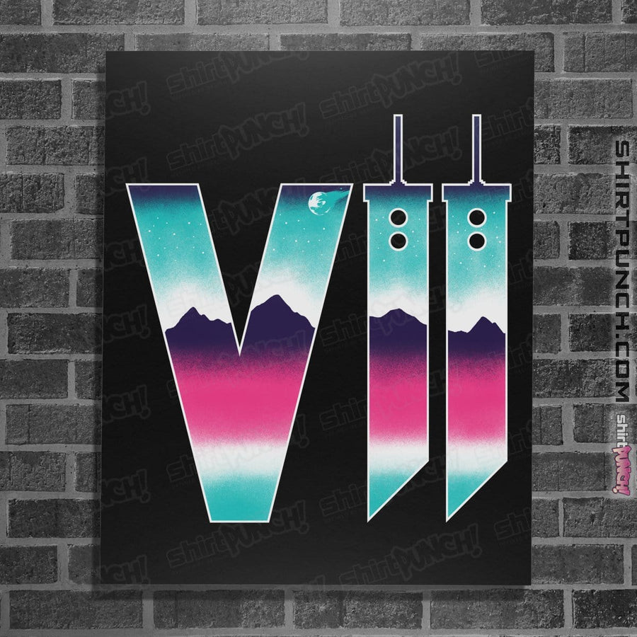 Shirts Posters / 4"x6" / Black Neon Fantasy