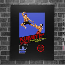 Load image into Gallery viewer, Shirts Posters / 4&quot;x6&quot; / Black Kumite
