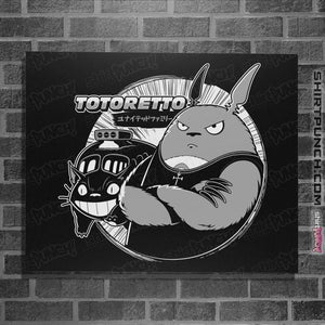 Shirts Posters / 4"x6" / Black Totoretto
