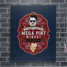 Load image into Gallery viewer, Shirts Posters / 4&quot;x6&quot; / Navy Mega Pint
