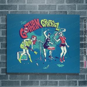 Shirts Posters / 4"x6" / Sapphire Gotham Grrrlz