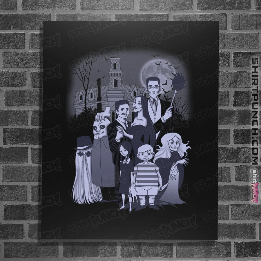 Shirts Posters / 4"x6" / Black Family Portrait