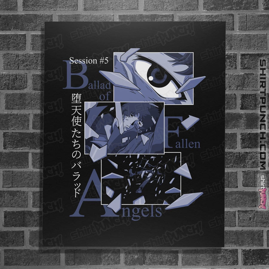Shirts Posters / 4"x6" / Black Ballad Of Fallen Angels