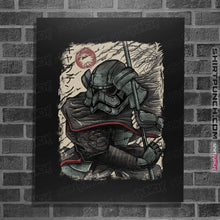 Load image into Gallery viewer, Shirts Posters / 4&quot;x6&quot; / Black The Samurai Captain
