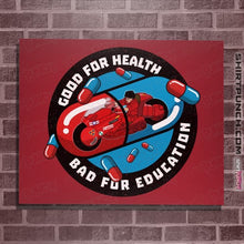 Load image into Gallery viewer, Secret_Shirts Posters / 4&quot;x6&quot; / Red Capsule Pills
