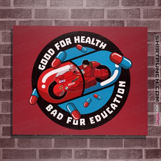 Secret_Shirts Posters / 4"x6" / Red Capsule Pills