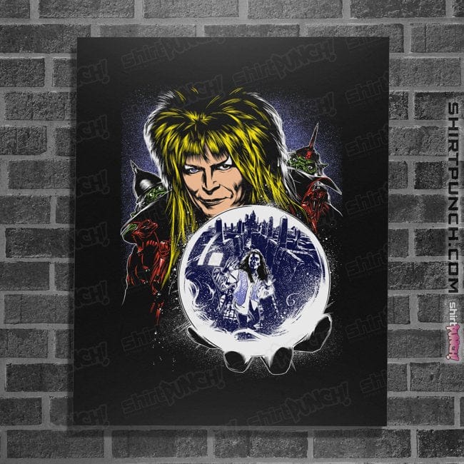 Secret_Shirts Posters / 4"x6" / Black King Of Goblins