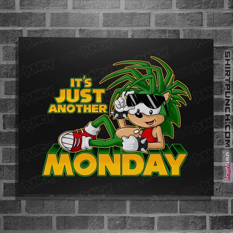 Shirts Posters / 4"x6" / Black Manic Monday