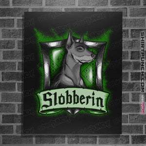 Shirts Posters / 4"x6" / Black Hairy Pupper House Slobberin