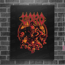 Load image into Gallery viewer, Shirts Posters / 4&quot;x6&quot; / Black The Four Armed Shokan
