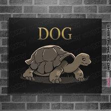 Load image into Gallery viewer, Daily_Deal_Shirts Posters / 4&quot;x6&quot; / Black Dog Ahead
