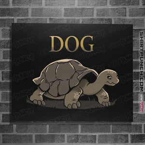 Daily_Deal_Shirts Posters / 4"x6" / Black Dog Ahead