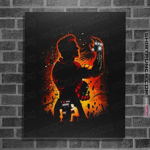 Shirts Posters / 4"x6" / Black Man Of Iron