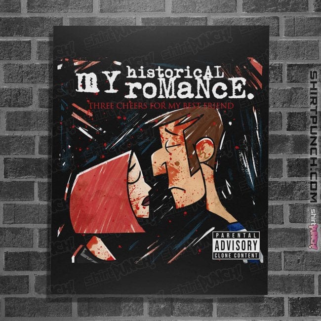 Secret_Shirts Posters / 4"x6" / Black Clone High Romance