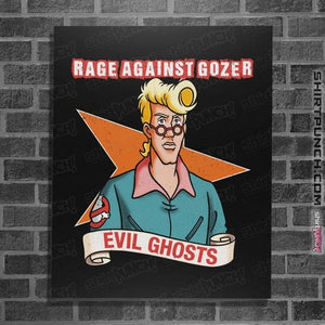 Daily_Deal_Shirts Posters / 4"x6" / Black Rage Against Gozer